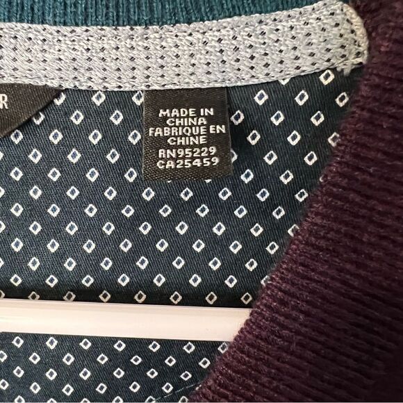 Ted Baker London Noel Slim Fit V-Neck Wool Blend Sweater Size 4/Medium - Picture 8 of 11